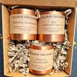 Rackhams Mini Scented Candles Gift Set - Copper - Copper - thumbnail 3