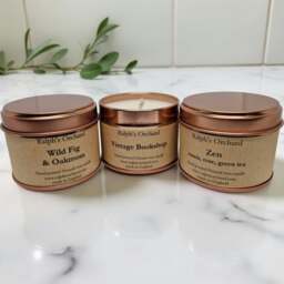 Rackhams Mini Scented Candles Gift Set - Copper - Copper