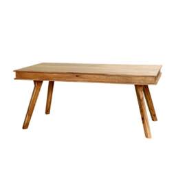 Rackhams Tanishia Sheesham Medium Table - Wood - 115CM X 80CM X 76CM  (LXDXH) - Dining Table - thumbnail 2