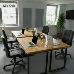 Rackhams Rustic Office Desk - 260 - 60
