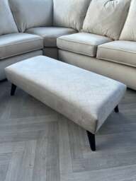 Rackhams Premium Stitched Footstool Bench & Coffee Table – Non-Storage - 30 x 20 Inches (76 x 51cm) - thumbnail 1