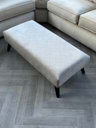 Rackhams Premium Stitched Footstool Bench & Coffee Table – Non-Storage - 30 x 20 Inches (76 x 51cm) - thumbnail 5