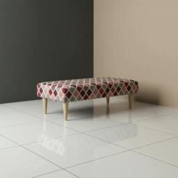 Rackhams Premium Multi-Functional Seating and Coffee Table Piece with Hand-Stitched Lid - 40 x 18 Inches (102 x 46cm) - thumbnail 2
