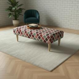 Rackhams Premium Multi-Functional Seating and Coffee Table Piece with Hand-Stitched Lid - 40 x 18 Inches (102 x 46cm) - thumbnail 4