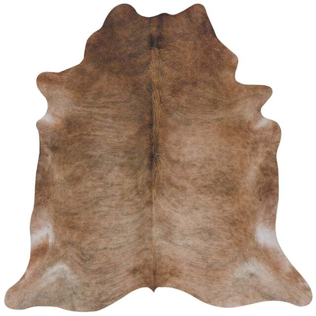 Rackhams Large Faux Hides Animal Print Brown Rug - 155X190 cm