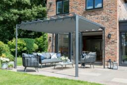 Rackhams Pandora Leaf Gazebo 3x3.6m
