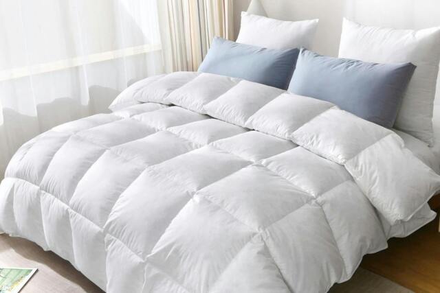 Rackhams 13.5 Tog Duck Feather & Down Duvet Cotton Cover - Double