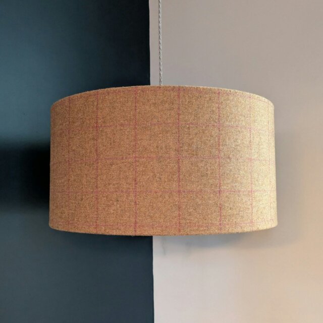 Rackhams Lampshade - Springer Tweed (60 x 30cm) - image 1