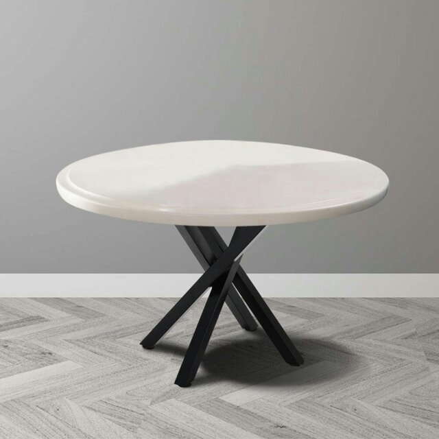 Rackhams Criss Cross Metal Coffee Table Legs Replacement - image 1