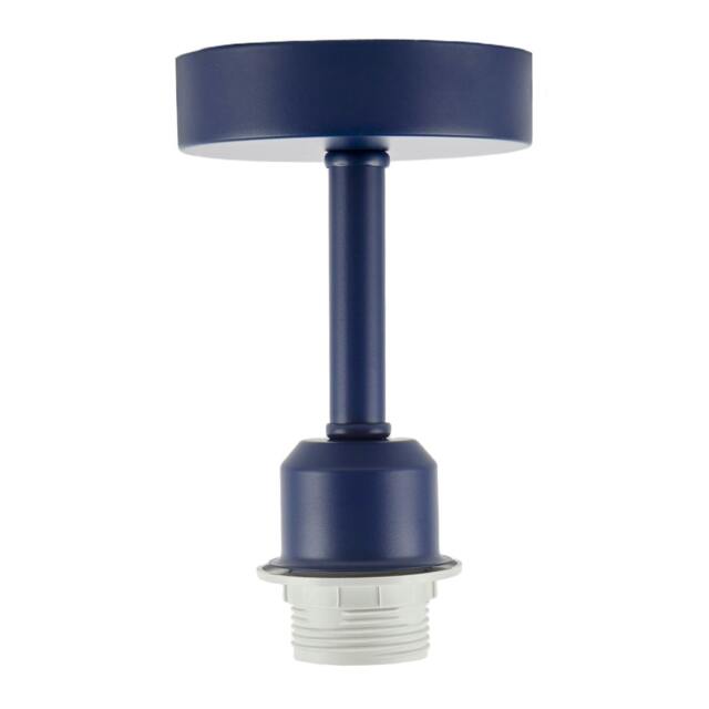 Rackhams Traditional Midnight Blue Ceiling Light Fitting to Hold Lamp Shades - image 1