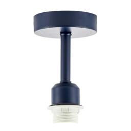 Rackhams Traditional Midnight Blue Ceiling Light Fitting to Hold Lamp Shades - thumbnail 4