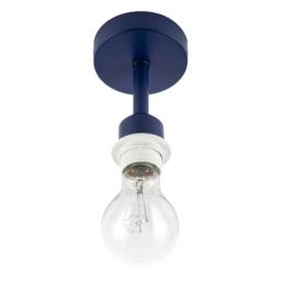 Rackhams Traditional Midnight Blue Ceiling Light Fitting to Hold Lamp Shades - thumbnail 3