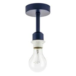 Rackhams Traditional Midnight Blue Ceiling Light Fitting to Hold Lamp Shades - thumbnail 5