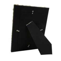 "Rackhams Contemporary Designer Fluffy Leopard Print 5"" x 7"" Free Standing Picture Frame" - thumbnail 2