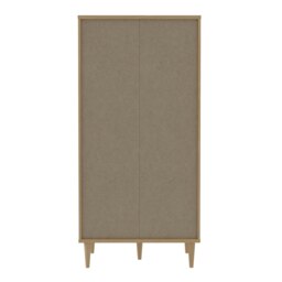 Rackhams Calasetta Display Cabinet in Rattan - Full Assembly Required - Rattan - Matt - thumbnail 4