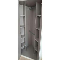 Rackhams Gamma Corner Oak and Mirror wardrobe - 95 - thumbnail 3