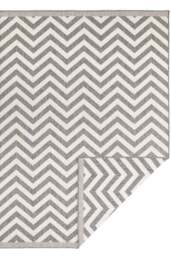 Rackhams Palma Reversible Indoor-Outdoor Grey Rug - 160X230 cm