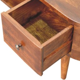 Rackhams Chestnut Round Open Media Unit - thumbnail 6