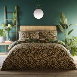 Rackhams Jungle Cats Duvet Cover Set - Double - Double - thumbnail 5