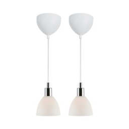 Rackhams Ray 2-Kit - Ceiling pendant - Chrome - Silver - Glass - 1 - thumbnail 1