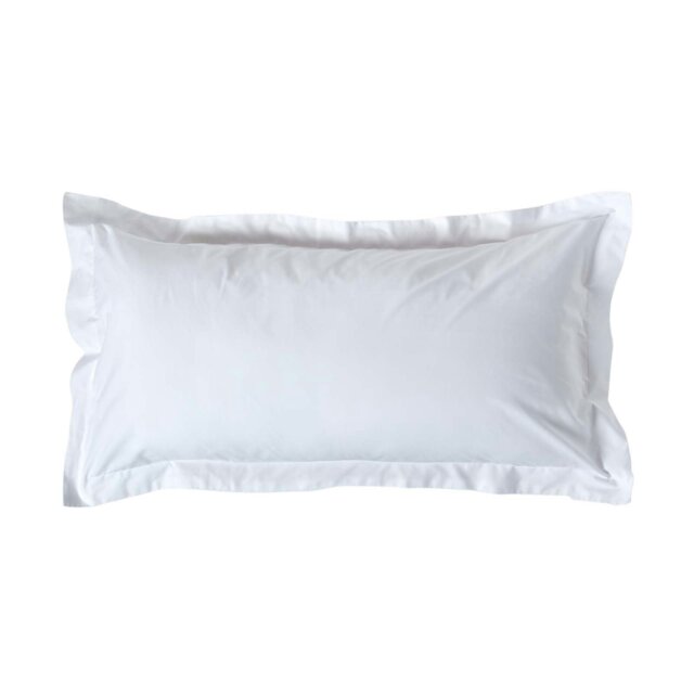 Rackhams Egyptian Cotton Oxford Pillowcase 200 TC, King Size - White - image 1