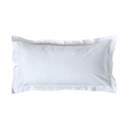 Rackhams Egyptian Cotton Oxford Pillowcase 200 TC, King Size - White