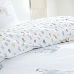 Rackhams Zoo Animals Cotton Reversible Duvet Cover Set - Junior - thumbnail 4