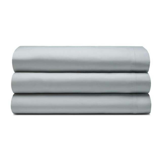 Rackhams Egyptian Cotton Blend Fitted Sheet - Thyme Green - Thyme Green - 200cm x 200cm - 100% Cotton - image 1
