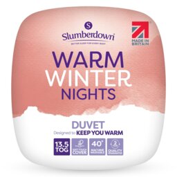 Rackhams Warm Winter Nights Duvet - Double - 13.5 - Ideal for Autumn and Winter