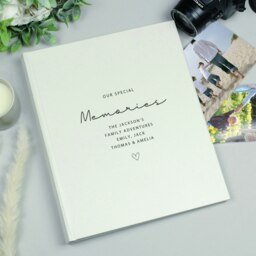 Rackhams Personalised Traditional Photo Album - thumbnail 1