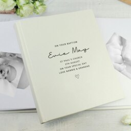 Rackhams Personalised Traditional Photo Album - thumbnail 2