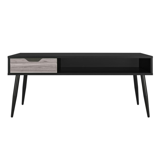 Rackhams Copley Coffee Table in Black Oak - Black - image 1