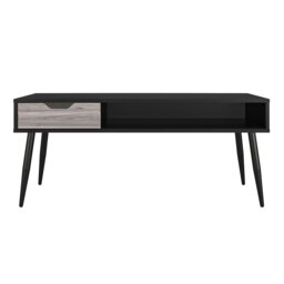 Rackhams Copley Coffee Table in Black Oak - Black