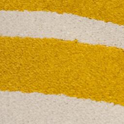 Rackhams Joli Striped Yellow & White Rug - 200X290 cm - thumbnail 3