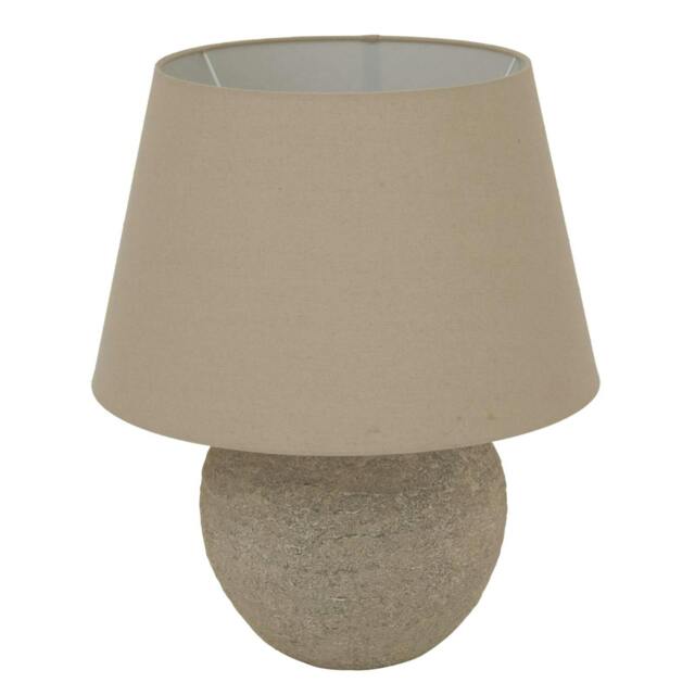 Rackhams Tuscan Table Lamp (UK Plug) - Grey - One Size - Grey - 100% Mixed - image 1
