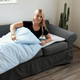 Rackhams Click Clack Memory Foam Mattress Topper (With Bag) - Double (137x190cm) - thumbnail 2