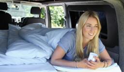 Rackhams Click Clack Memory Foam Mattress Topper (With Bag) - Double (137x190cm) - thumbnail 4