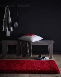Rackhams Chicago Red Shaggy Rug - 200X290 cm - thumbnail 6