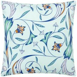 Rackhams Azzar Floral Outdoor Cushion Cover - Multicoloured - 43cm x 43cm - Multicoloured - 100% Polyester - thumbnail 2