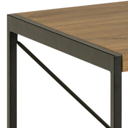 Rackhams Bahamas Office Desk and Black and Oak - 1 - Black and Natural - 60 - thumbnail 6