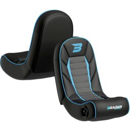 Rackhams Sabre 2.0 Bluetooth Surround Sound Gaming Chair - Blue - PU - Rocker Gaming Chair - thumbnail 1