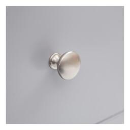 Rackhams Mirano 4 Drawer Chest of Drawers Chrome Knob - Grey - thumbnail 6