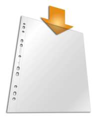 Rackhams Recycled Punched Pocket PREMIUM Sleeve Wallets - Box of 100 - A4 Clear - thumbnail 6