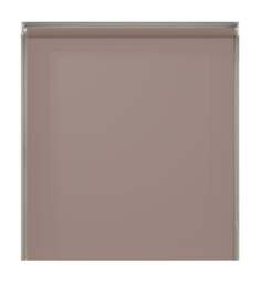 Rackhams Mocha Plain Straight Edge Daylight Roller Blind - 210cm