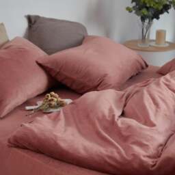 Rackhams ST254 Velvet Duvet Cover + Bed Sheet + 2 Pillowcases, King - Yellow - thumbnail 1