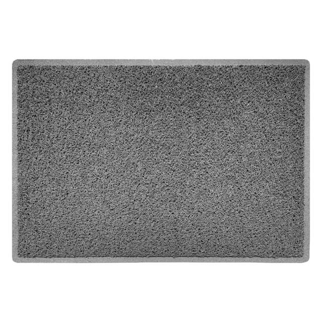 Rackhams Indoor/Outdoor Spaghetti Doormat Plain - Grey - 90cm x 60cm - Yes (Suitable for Indoors) - image 1