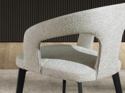 Rackhams Off-white Fabric Chair 4173 - thumbnail 5