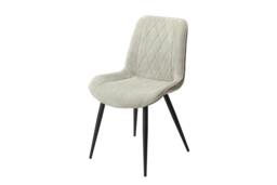 Rackhams Aspen Dining Set - Grey-Oak Effect Rectangular Table & 4 Straight Stitch Fabric Chairs - Light Grey - thumbnail 3