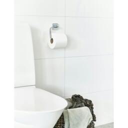 Rackhams Polished Chrome Toilet Roll Holder - thumbnail 2