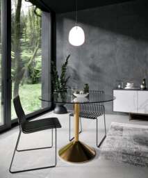 Rackhams Iona Large Round Dining Tables - Gloss White - Gloss White - White Gloss Lacquer - thumbnail 5